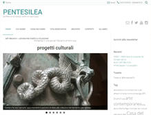 Tablet Screenshot of pentesilea.org